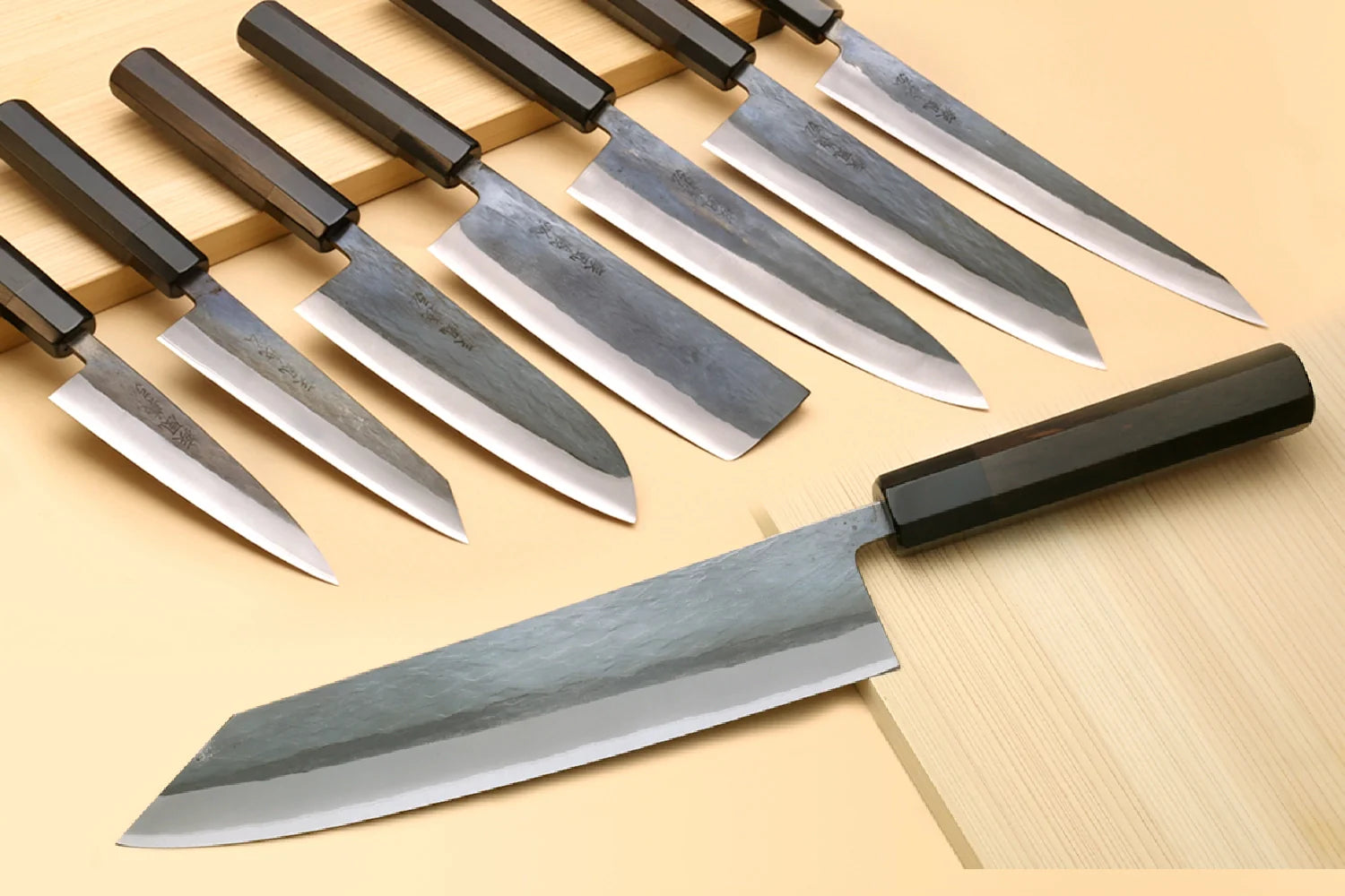 Kurouchi Black-Forged Blue Steel Series