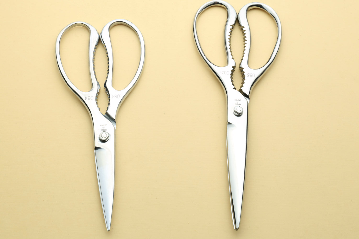 Yoshihiro All Stainless Steel Japanese Kitchen Shears / Scissors (Large Size)