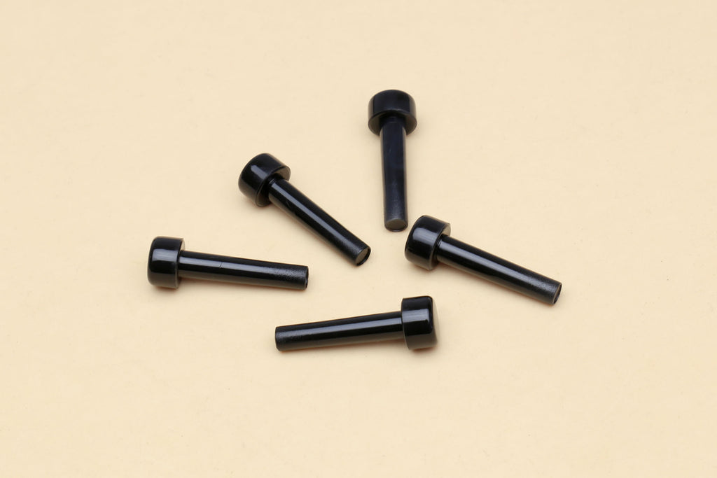 Black safety pins for deba saya cover, multiple round-headed pieces