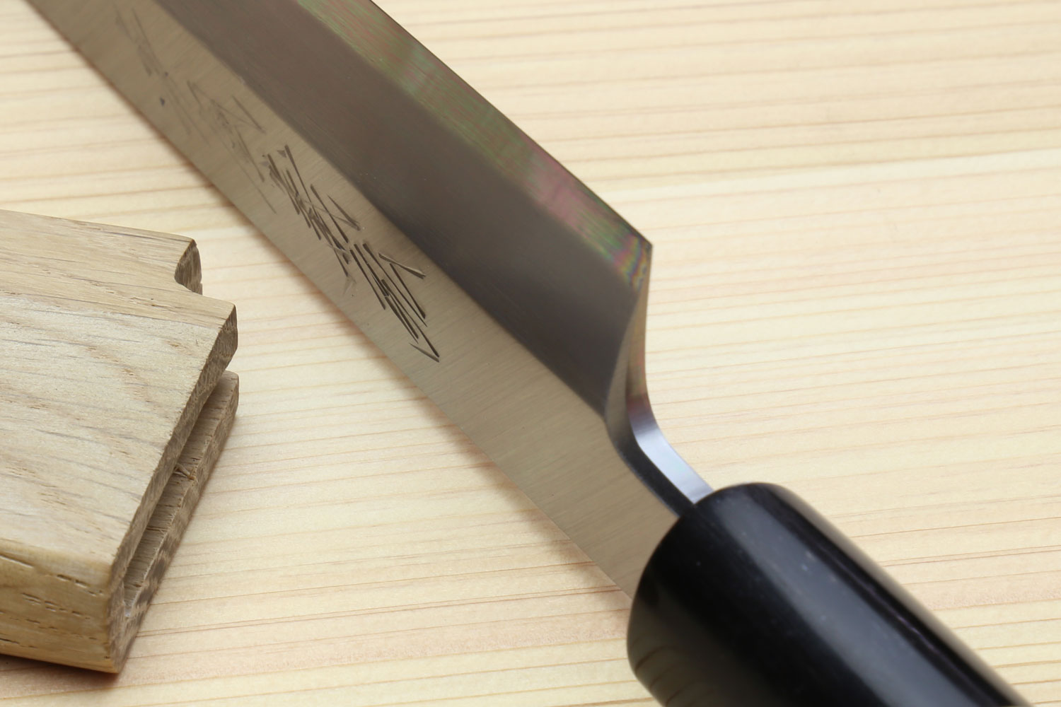 Yoshihiro Kasumi White Steel Yanagi Sushi Sashimi Japanese Knife Magnolia Handle